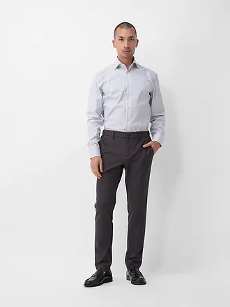 BOSS | Hemd Slim Fit HANK | schwarz